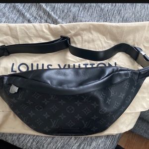 Louis Vuitton eclipse monogram bum bag